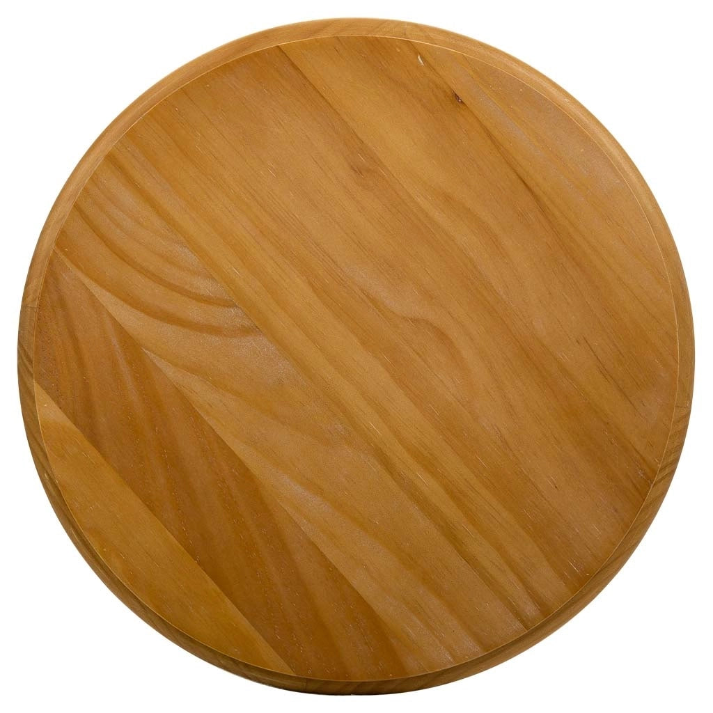 Tavolino in legno bianco e metallo 43,5x43,5x55h