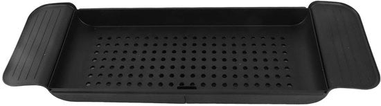 Cassetto per oggetti in plastica resistente all'usura, espandibile, compatto, contenitore per bagno, raccoglitore per bagno in plastica resistente all'usura.