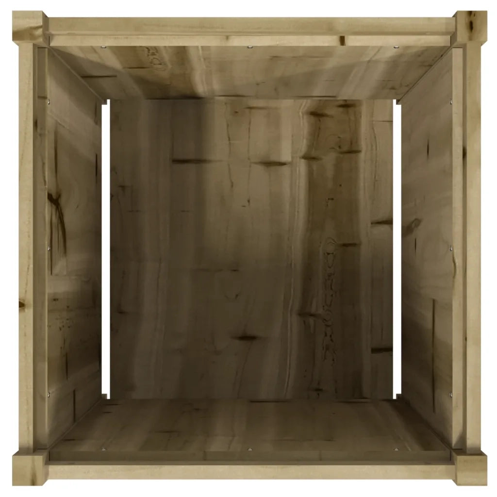 Fioriere da Giardino 2 pz in Legno di Pino Impregnato 837433