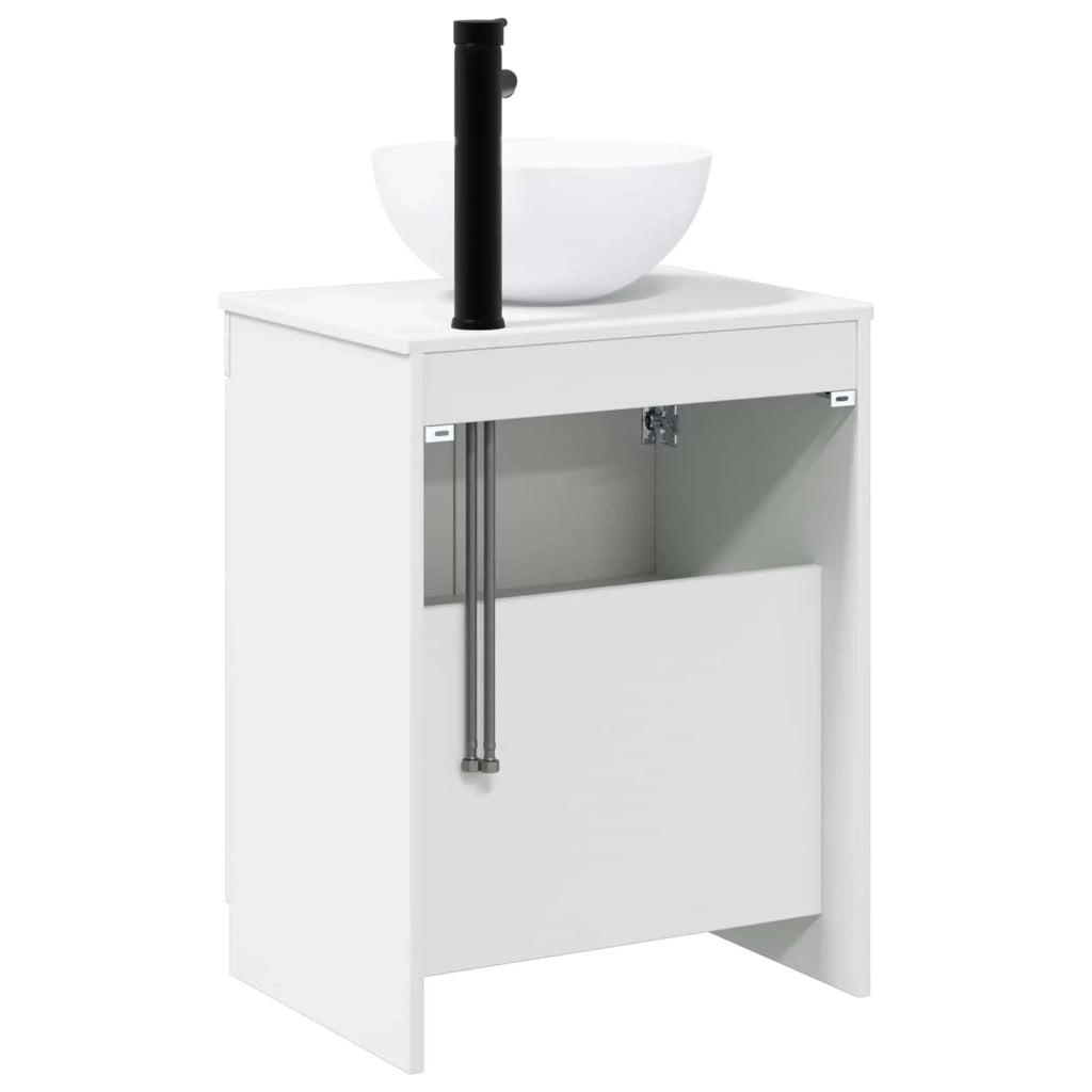 Set di mobili per il bagno Bianco Legno ingegnerizzato 3404204