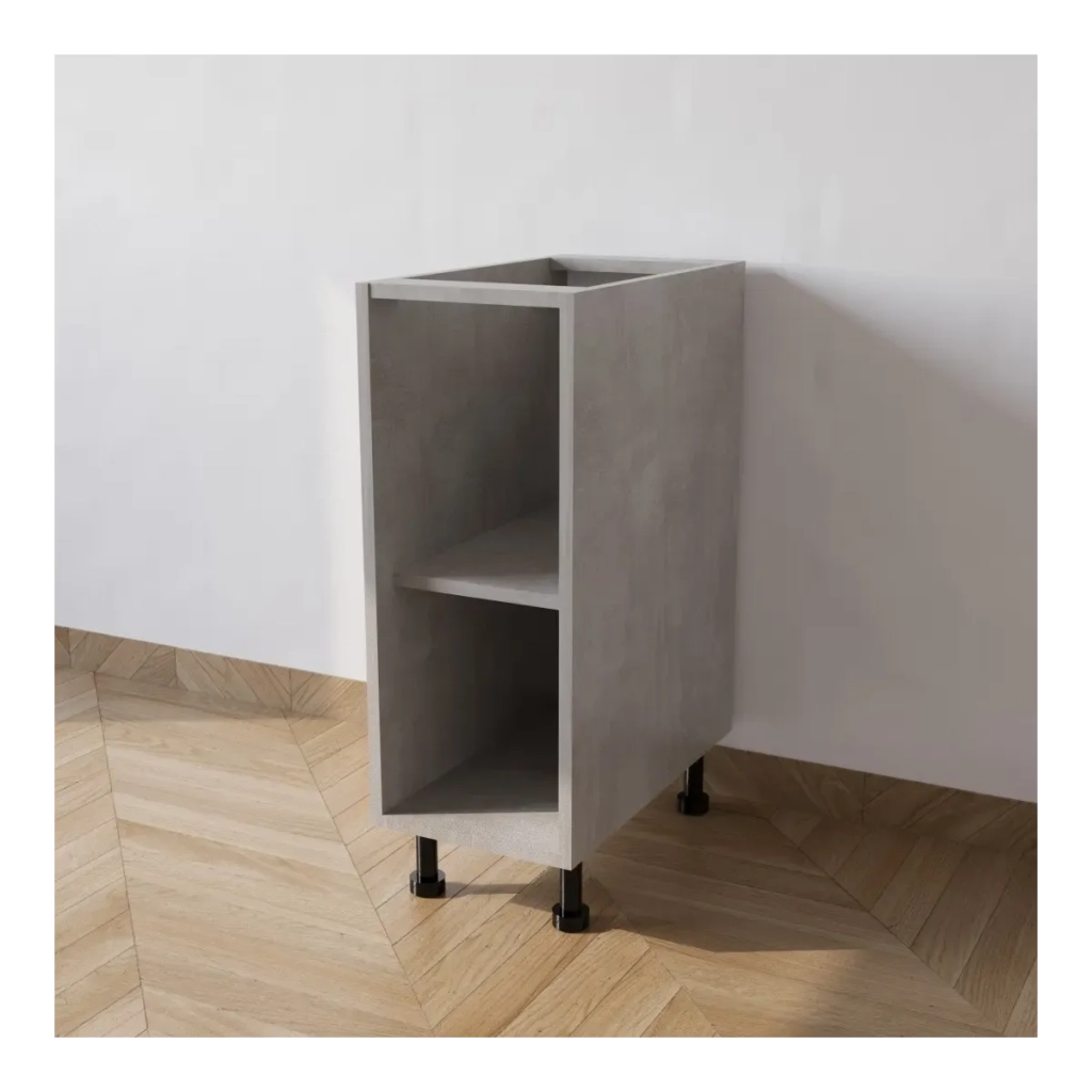 Calandrelli Base Cucina L 40 P 55,5 H 72 cm Cemento 1 Anta
