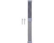 Cinturino orologio in acciaio inossidabile a maglia 14mm spazio grigio scuro | Cinturino regolabile magnetico con chiusura rapida