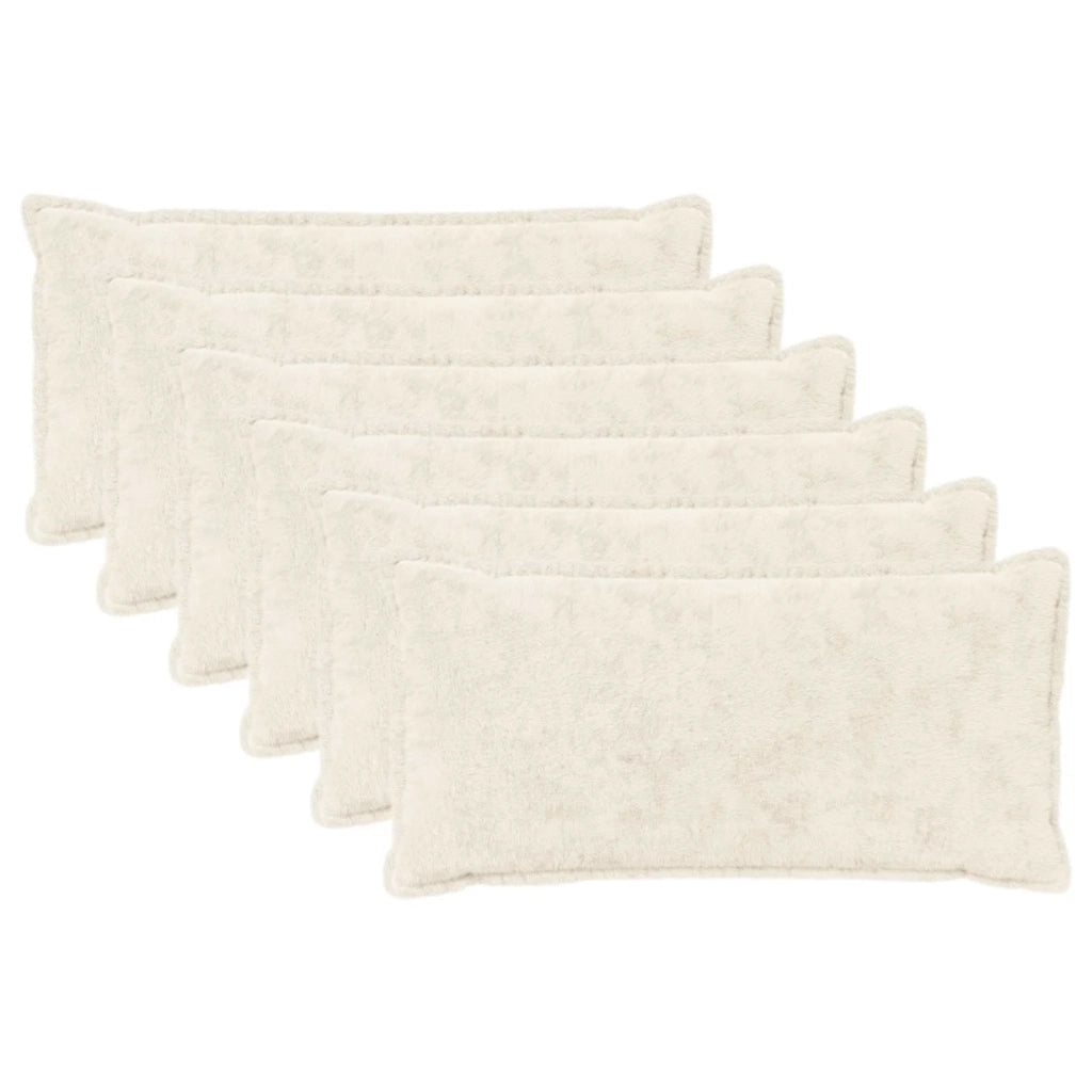 Federa 6 pz HOUTEN Bianco 40 x 70 cm 917997