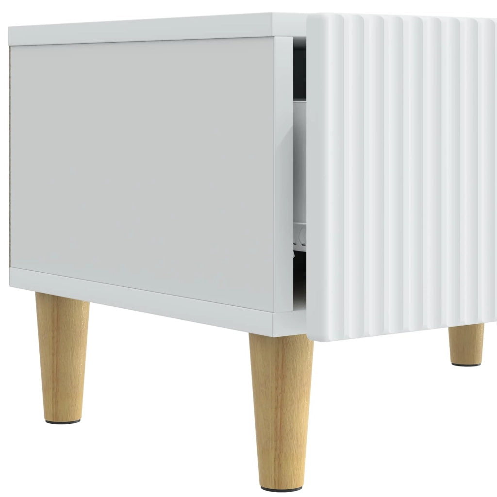 Mobile TV Bianco 147 x 34,5 x 30 cm Legno ingegnerizzato 894705
