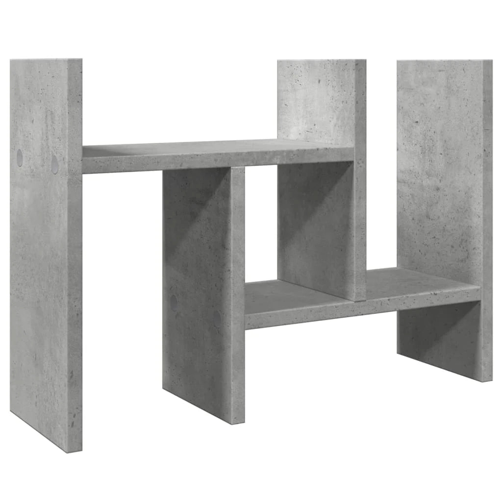 Mobiletto portaoggetti per ufficio 345 x 155 x 355 cm Grigio cemento 02_0043548