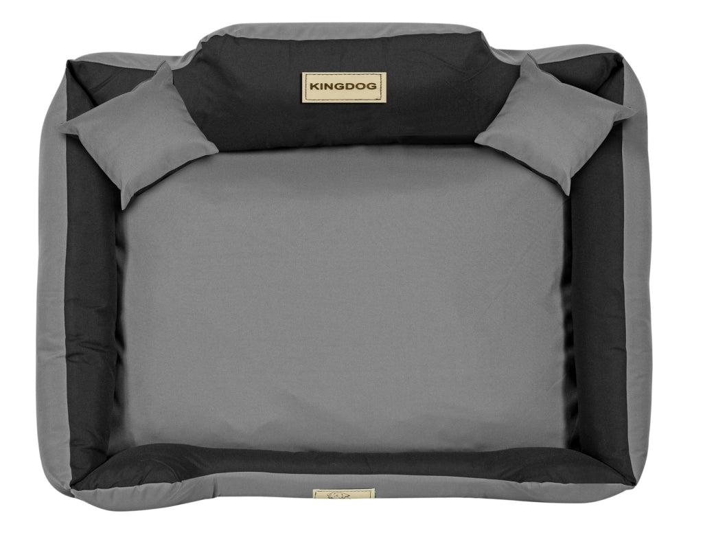AIO FACTORY 115x95 cm KINGDOG MM43 Cuccia per cani personalizzabile Grigio scuro
