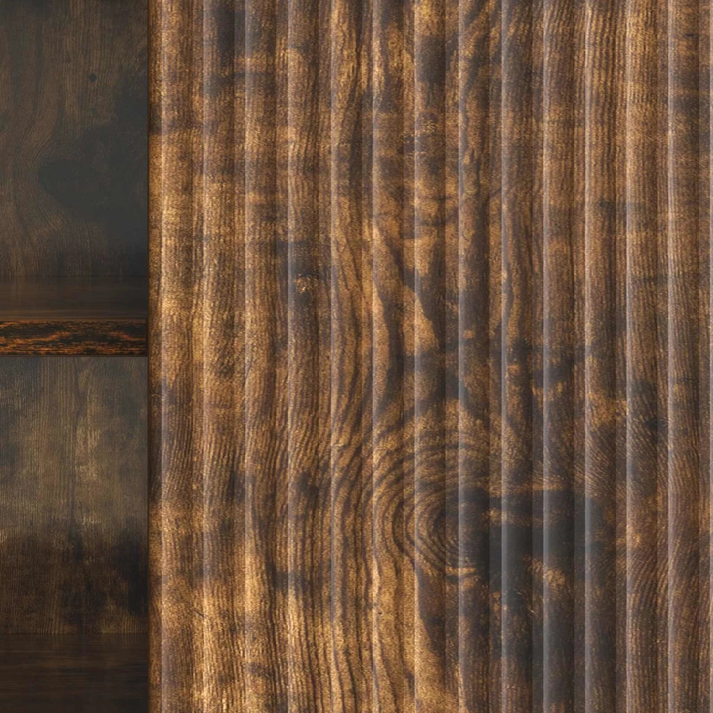 Mobile TV Rovere Fumo 102 x 34,5 x 50 cm Legno ingegnerizzato