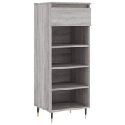 Scarpiera | Mobile per scarpe Grigio Sonoma 40x36x105 cm in Legno Multistrato