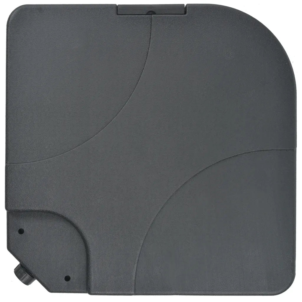 Ombrellone da Giardino con Base Portatile Tortora 276348