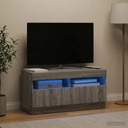 Mobile TV LED Sonoma grigio Legno ingegnerizzato 897441