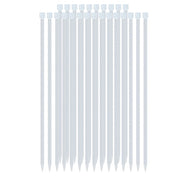 Fascette Stringicavo Autobloccanti 3,6 × 300 mm 25 Pezzi in Nylon Bianco Avizar