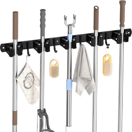 Sistema di appoggio per attrezzi - Sistema di appoggio per attrezzi per giardinaggio - Sistema di appoggio per attrezzi per giardinaggio - Sistema di appoggio per attrezzi - Sistema di appoggio per attrezzi - In acciaio inossidabile - Giardinaggio