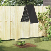 Gabbia per Conigli Argento 100 x 100 x 210 cm Acciaio zincato 42019245