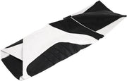 Cappotto per sella acqua resistente per motocicletta in nero e bianco - compatibile con Yamaha - protezione da pioggia