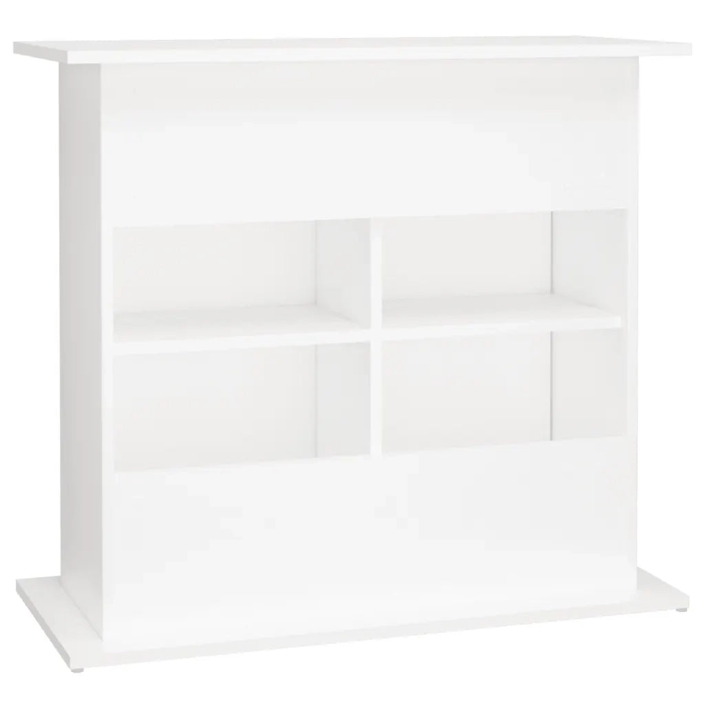 Supporto per Acquario Bianco 81x36x73 cm in Legno Multistrato