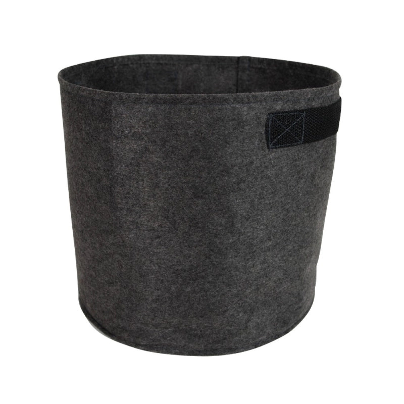 Vaso in Tessuto Bloem Down and Dirty Grigio, con maniglie, da 57 litri