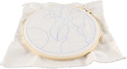Pacchetto di inizio per la ricamo a maglia - Set di punterelle - Punterella da ricamo 20 cm - Filo di cotone - Manuale di istruzioni - Disegno multifunzionale - Set di punterelle per ricamo