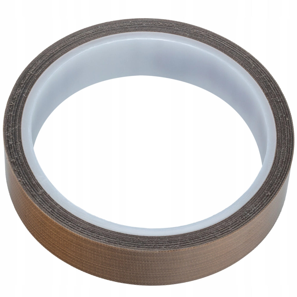 Nastro Teflonato per Saldatrice 35mm x 10m – Resistenza Termica -70°C a +300°C | Base in Fibra di Vetro