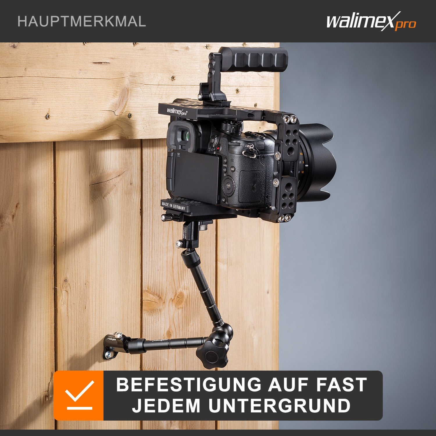 Set antitorsione braccio articolato grande