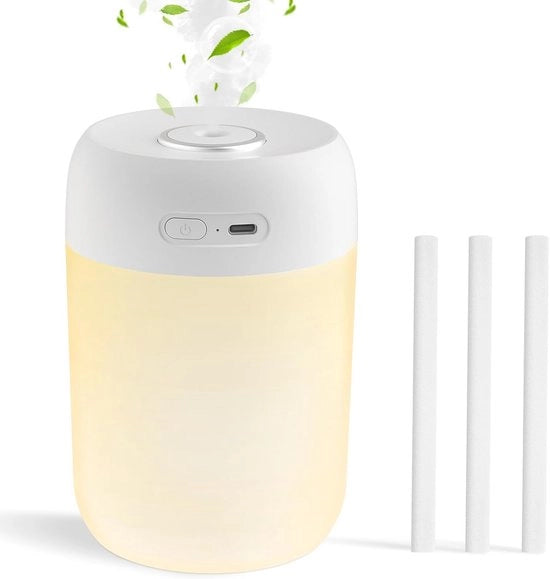 Umido per Camera da Letto - Piante - Scatola di Coltura - Camera per Bambini - Piccola Tavola - Umido Silenzioso - Portatile Senza Cavo - Mini Umido 650ml