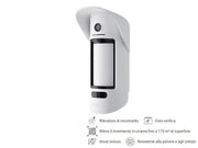 AJAX MotionCam Outdoor doouotRdr/ioleovra/tore di movimento wireless da esterno con foto-verifica degli allarmi,<br />antimascheramento e immunità agli animali domestici AJ26074