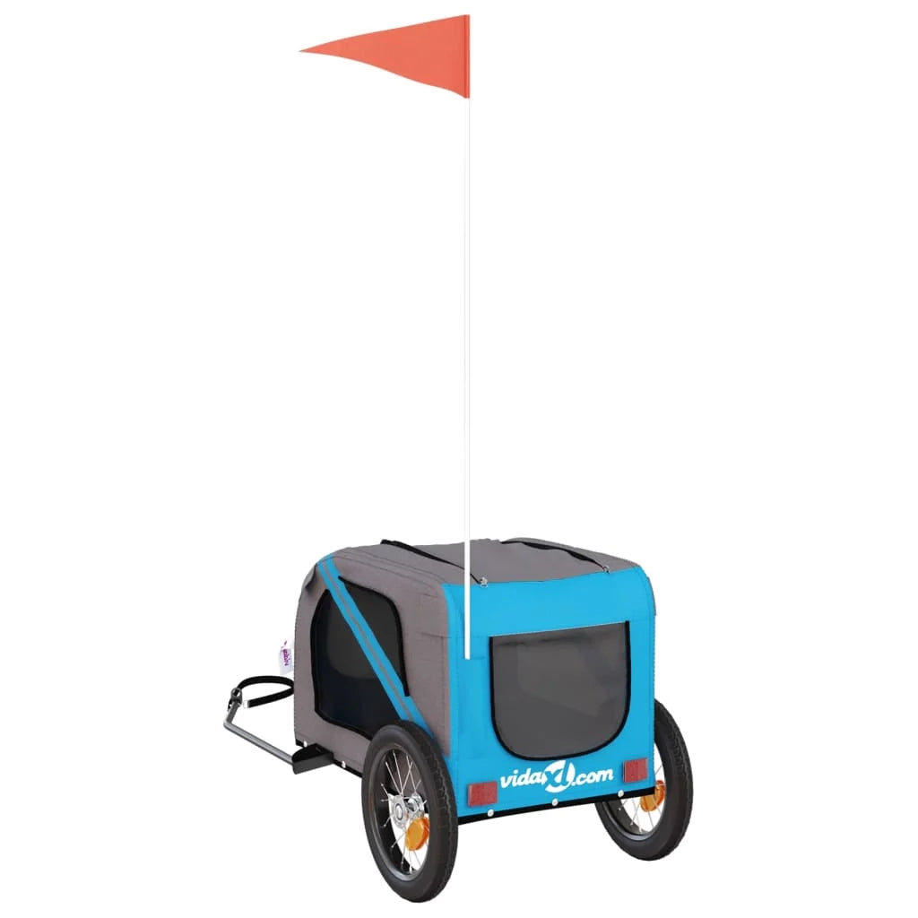 Rimorchio/carrello per animali domestici blu 02_0044241