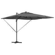 Ombrello | Parasolne Antracite 286 x 284 x 270 cm Alluminio e Poliestere