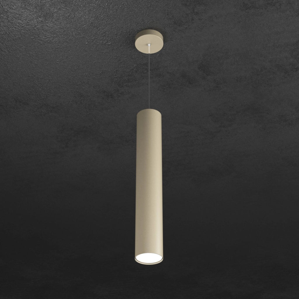 SHAPE SOSPENSIONE TUBO H.50 1 LUCE SABBIA 1143-S50-SA