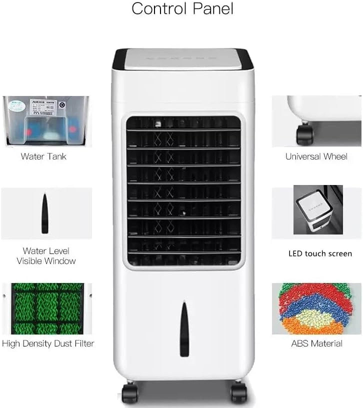 Ventilatore evaporativo raffrescatore Iceberg 27x27xh67 cm 80W  Niklas