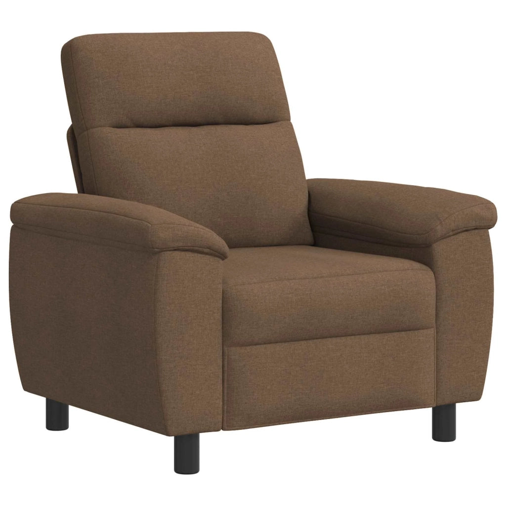 Set di divani 2 pcs Marrone Tessuto 3430588