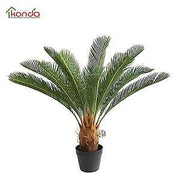PIANTA Ornamentale Artificiale completa di base CYCAS cm. 85 pz. 2