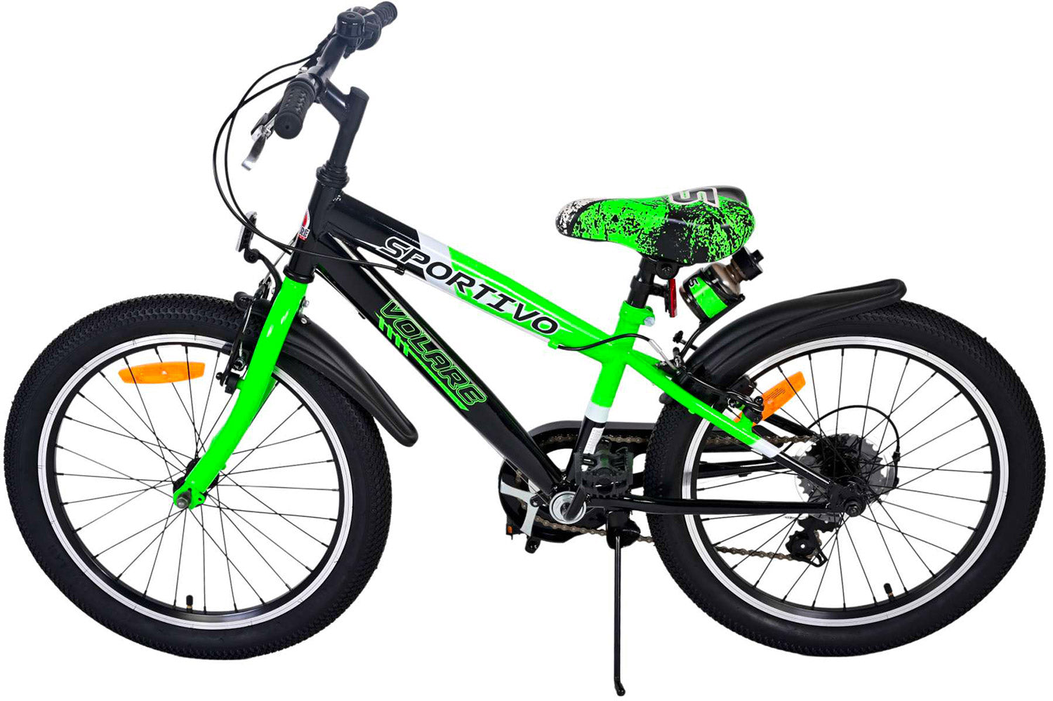 Bicicletta MTB Ragazzo 20” 7V in Metallo Sportivo Verde