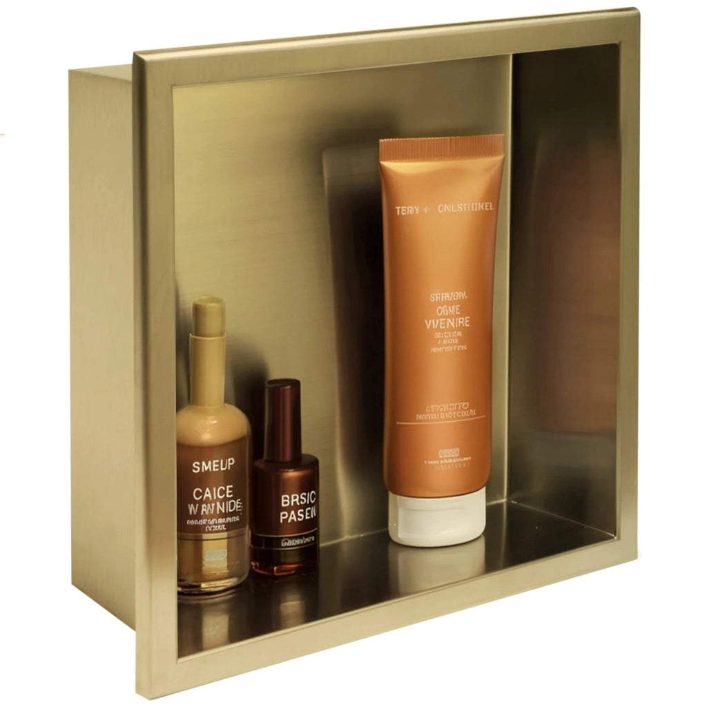 Mensola Bagno 30x30 Gold Brush
