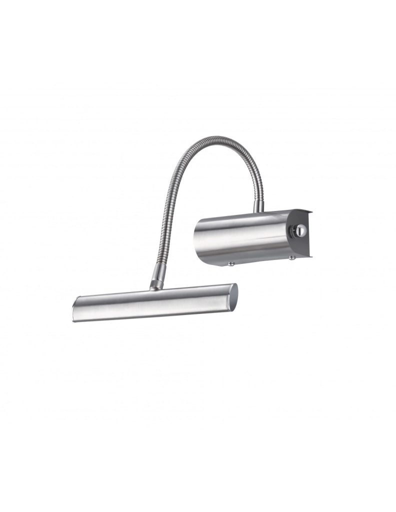 Applique Quadro Specchio Led Flessibile Curtis Nichel Trio Lighting