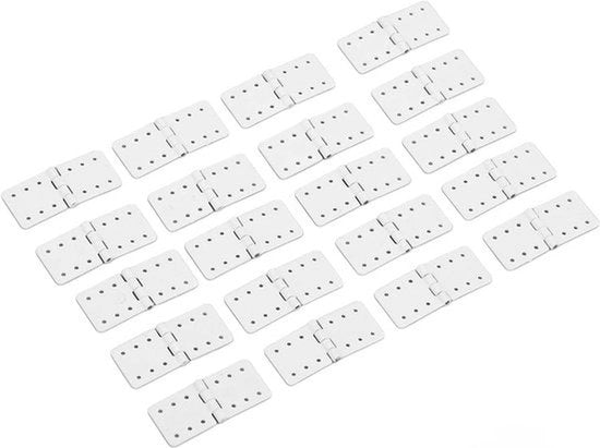 Parti di ali - Serrature - Comando a distanza - Plastica - Aeromodelli RC - Piccolo - Adatto per Nero - 40 pezzi - Compatibile con