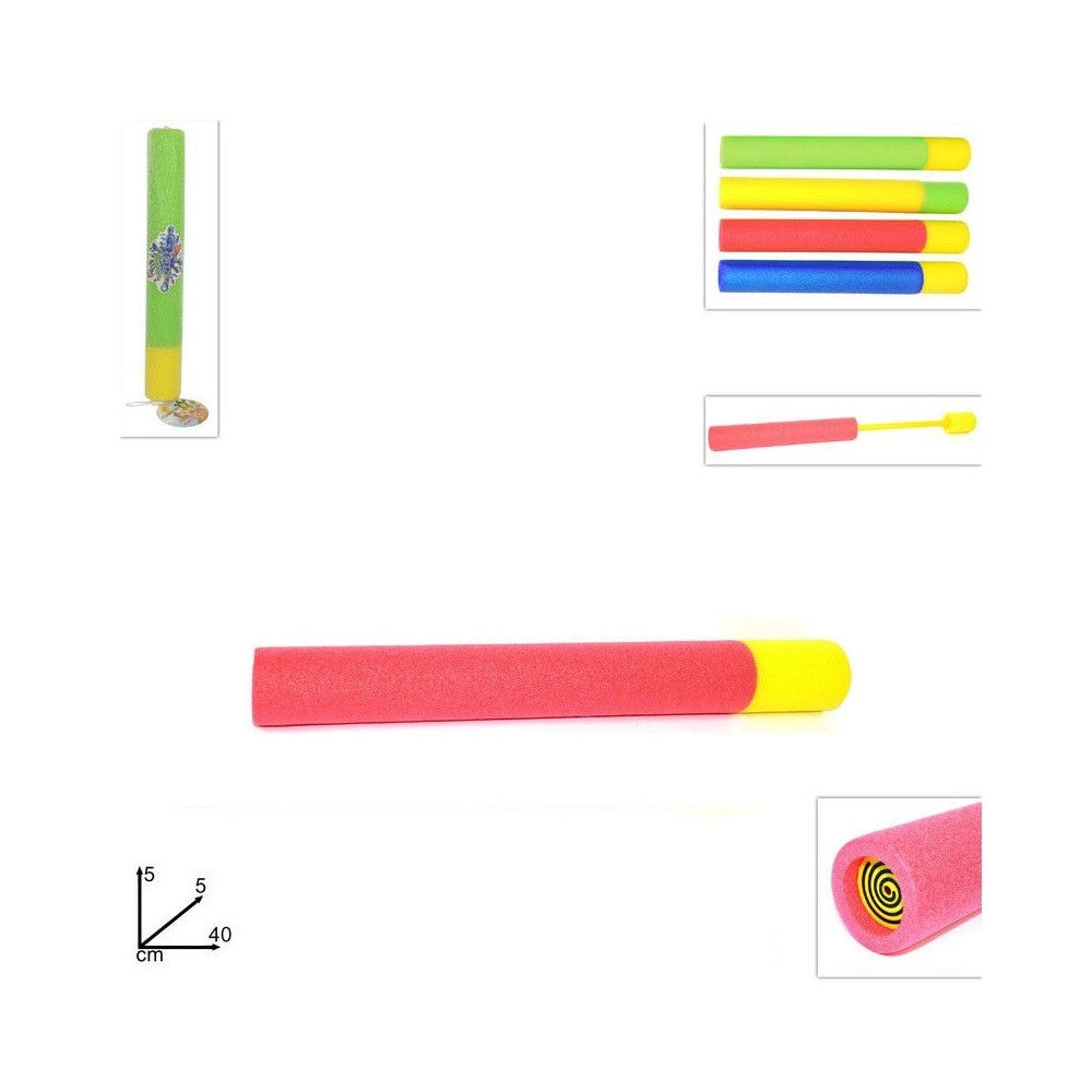 Trade Shop - Tubo Spara Acqua Spruzza Acqua Divertimento Mare Bambini Estate Gioco 40cm -