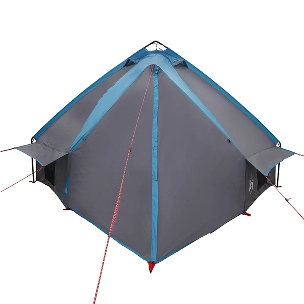 Tenda Teepee per 8 Persone Blu e Grigio 490 x 410 x 210 cm 42004069
