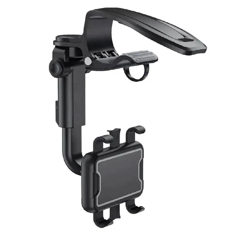 Trade Shop - Supporto Per Telefono Cellulare Multifunzionale Per Auto Rotazione Di 360° Hd1667 -