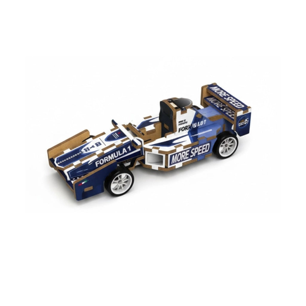 PUZZLE 3D FORMULA 1 AUTO CORSA LEGNO GIOCO COSTRUZIONI BAMBINI MODELLISMO 32383