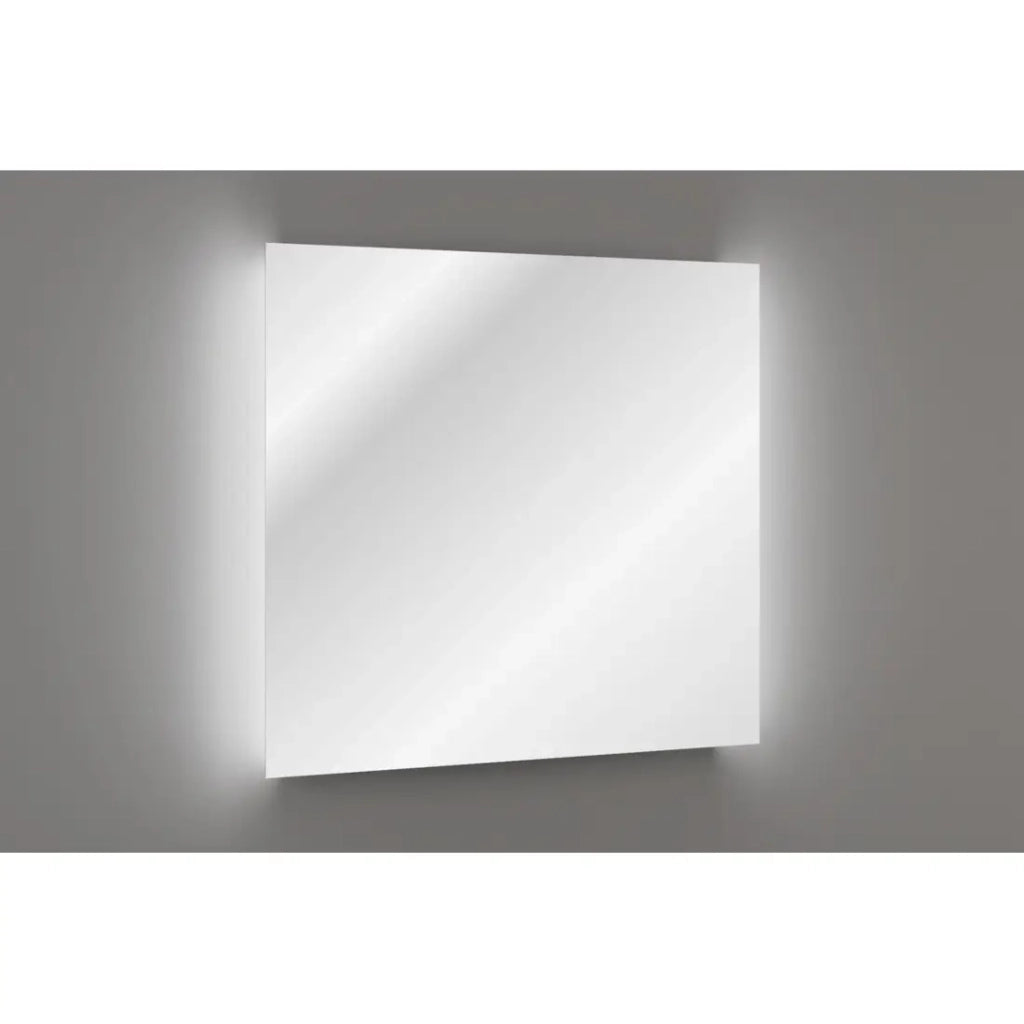 Specchio da bagno LED quadrato 80x80 cm design moderno