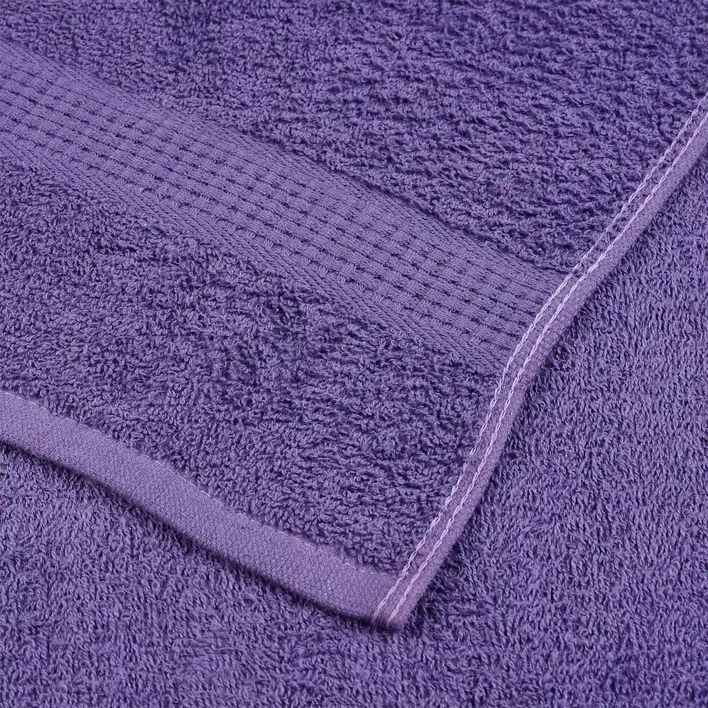 Asciugamani FROGN 4 pz | Teli per bagno Viola 50x100 cm 360 g/m2