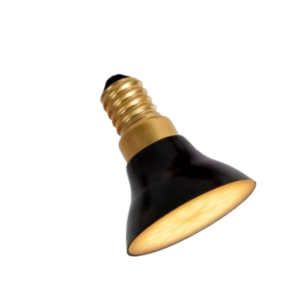 Lampadina LED G45 E14 5W dimmerabile nera 2700K Lucide