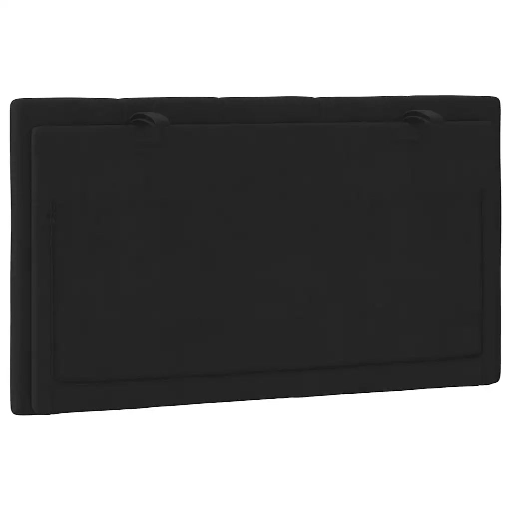Cuscino Testiera Hanko Nero 90 cm in Velluto CFW8593242