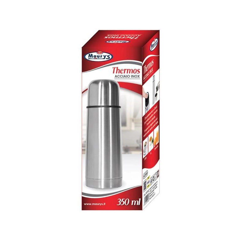 MAURY'S THERMOS PER BEVANDE IN ACCIAIO INOX CONFEZIONE DA 350 ML