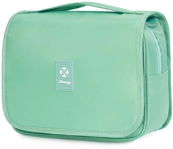Toiletteggi per signore - Toiletteggi appesi, toiletteggi per signore e signori Borsa cosmetica - Asciugamani (verde)