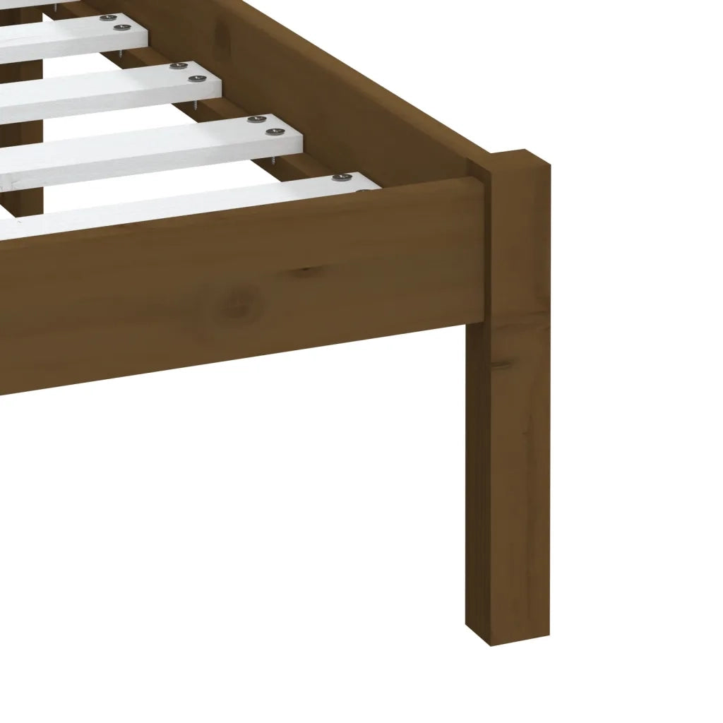 Giroletto Ambra senza Materasso in Legno di Pino 200x200 cm