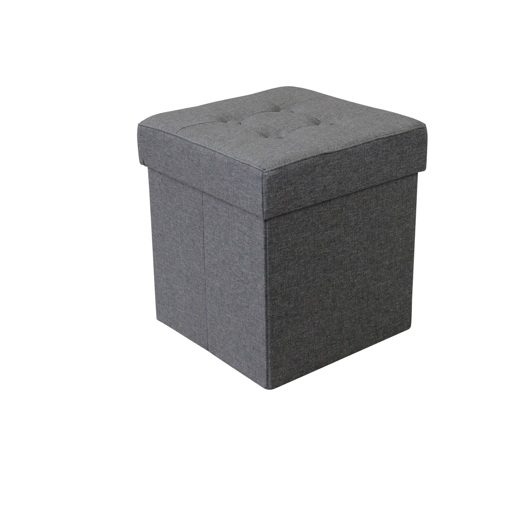 Pouf contenitore in stoffa - STOFFY