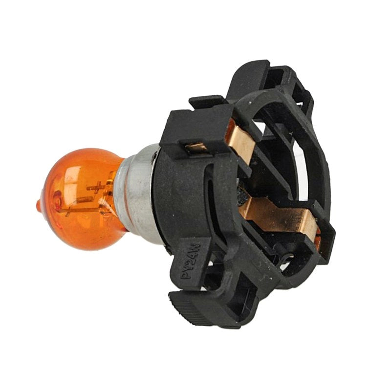 2x Lampada Alogena PY24W 12V 24W Amber Frecce Anteriori Audi BMW Fiat Renault