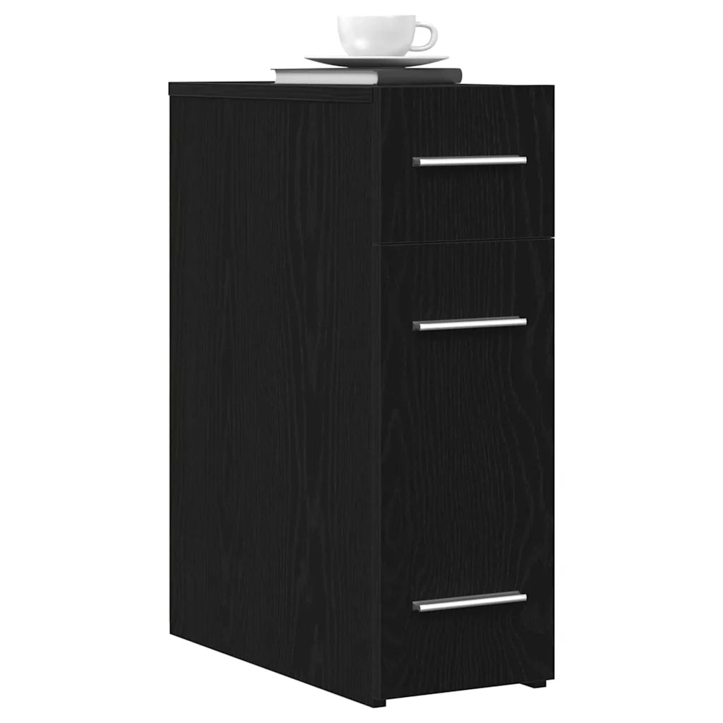 Mobile da Farmacia Rovere Nero 20 x 45,5 x 60 cm 862637