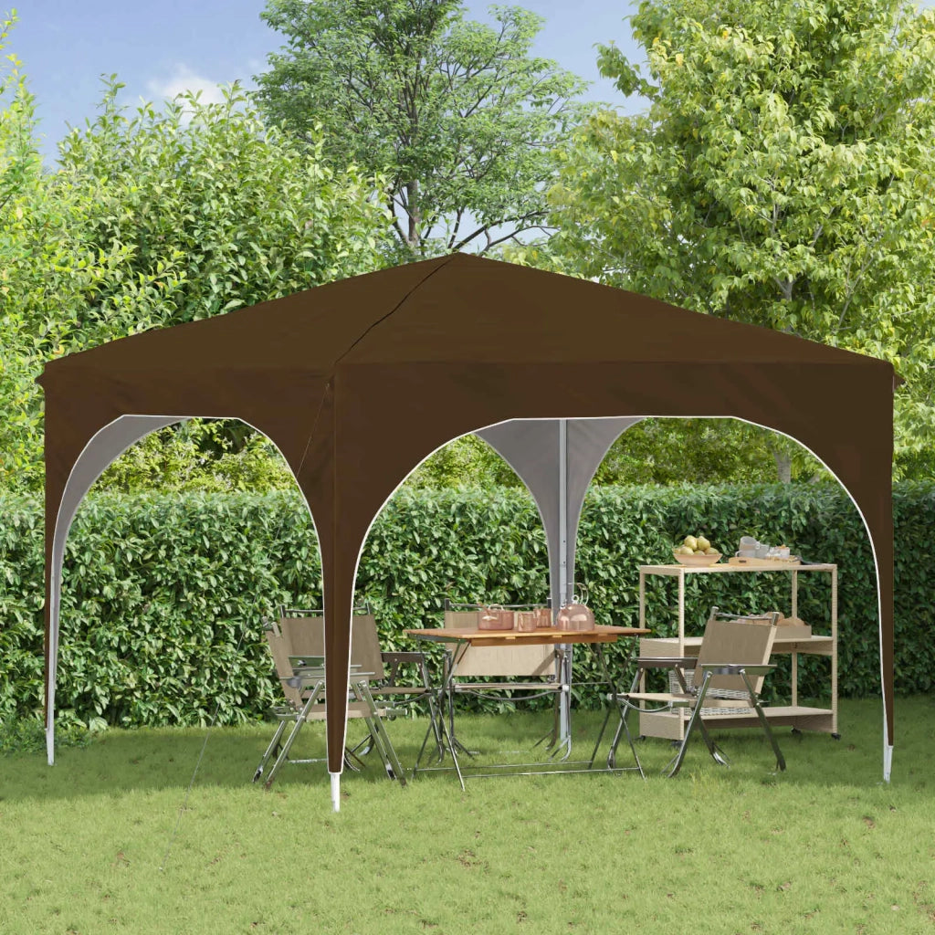 Tenda per feste a pop-up 290 x 290 x 245 cm Tortora 42019850